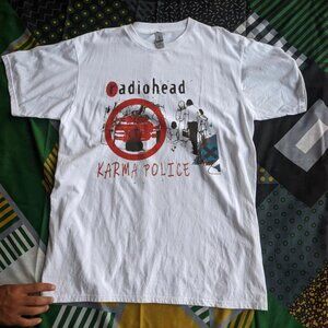 Radiohead Retro Graphic Rock Band Unisex Streetwear Music Fan T-Shirt 89